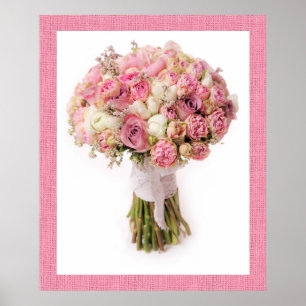 Posters requintados das flores