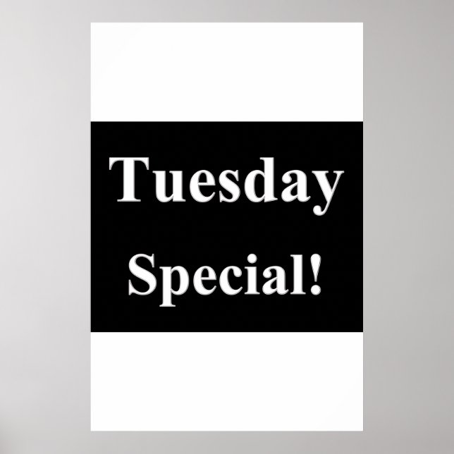 Posters Salon Barbershop Terça Especial (Frente)