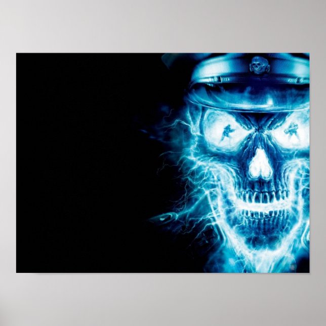 posters "Sargento Skull" (Frente)
