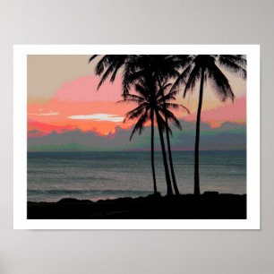 Posters solares Vintage Hawaii