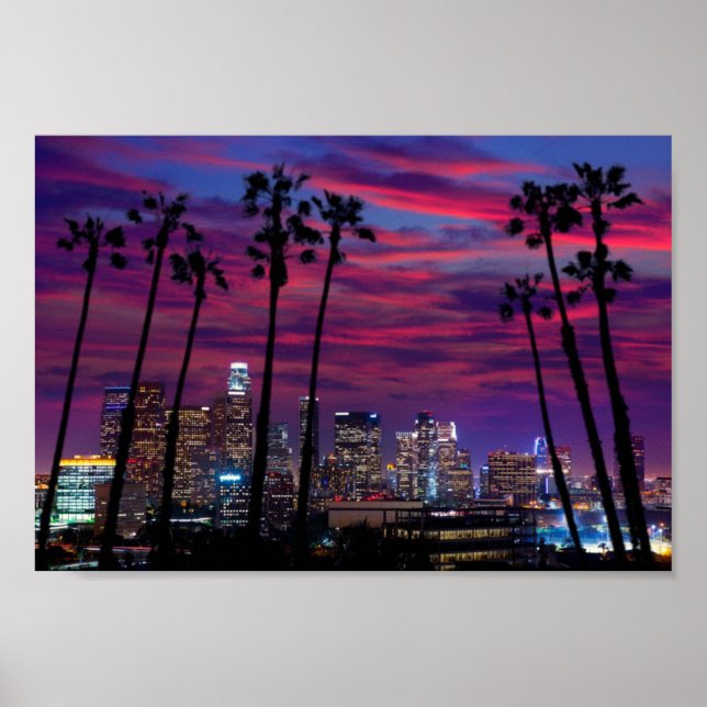 Posters - Sunset de Los Angeles (Frente)