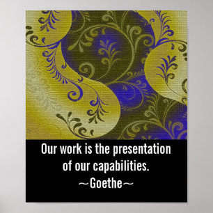 Posters Trabalho-Inspiradores da arte do