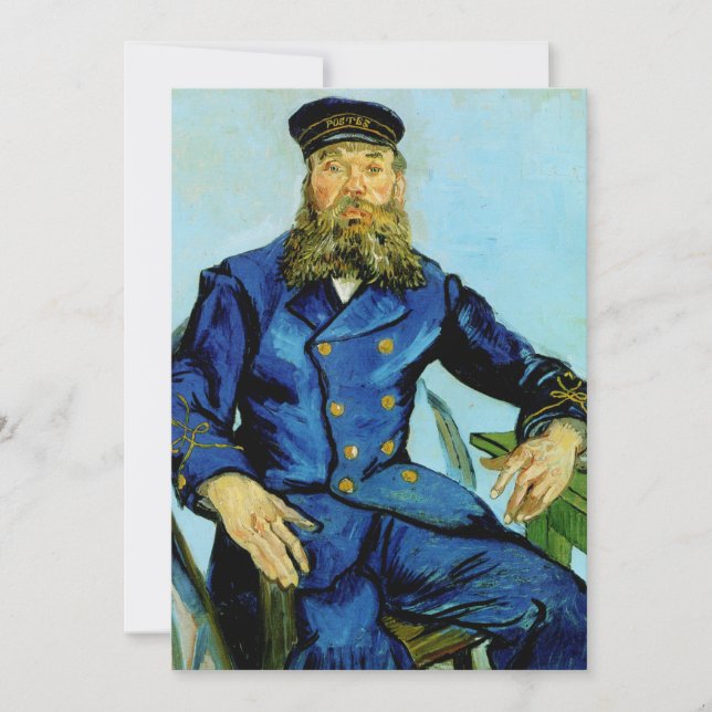 Postman Joseph Roulin | Vincent van Gogh (Frente)