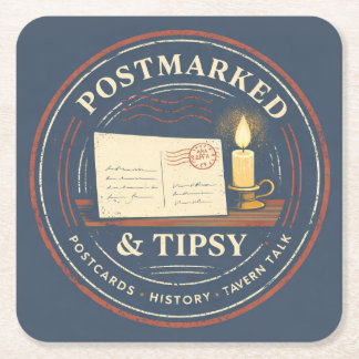 Postmarked & Tipsy Porta-copos