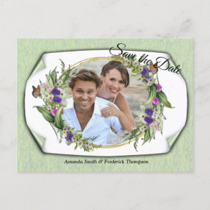 Posto de Anúncio das Flores da primavera, ecológic