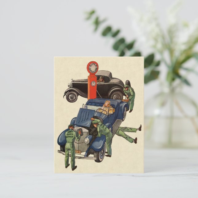 Posto de Gasolina de Serviço Completo do Joe, Negó (Em pé/Frente)