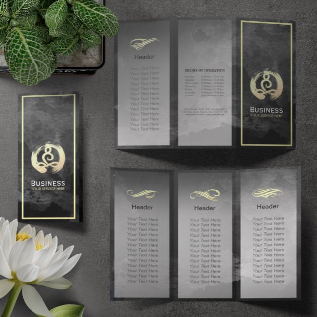 Postura de Meditação de Brochuras de Massagem de Y (Criador carregado)