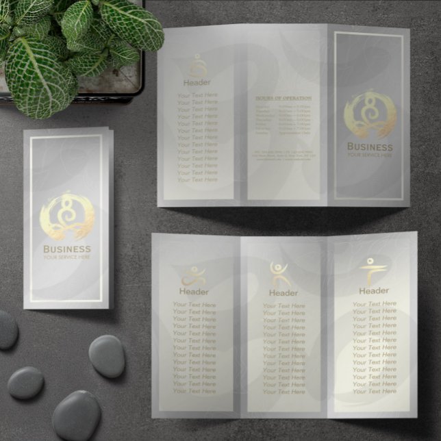 Postura de Meditação de Brochuras de Massagem de Y (Criador carregado)