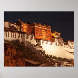 Potala Palace Tibet Poster