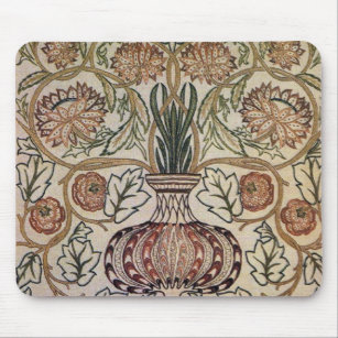 Pote de flor de William Morris - Mousepad