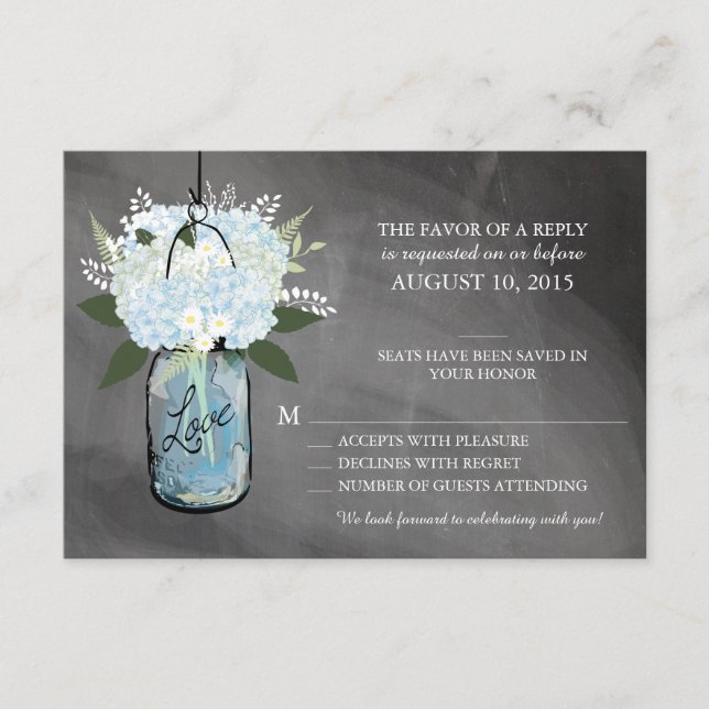 Pote de Flor Mason | RSVP (Frente)