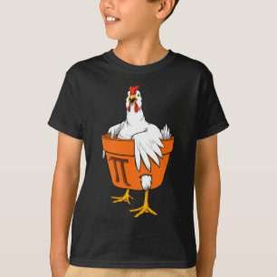 Pote De Frango Dia Pi Camisa Presente Homens Mulhe