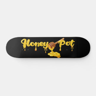Pote de Skate de Parede de Mel