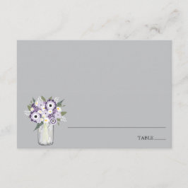 Pote de Vidro Mason Jardim Roxo | Cartão de Identi