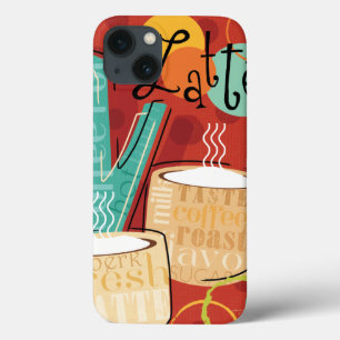 Pote e copos decorativos de Latte