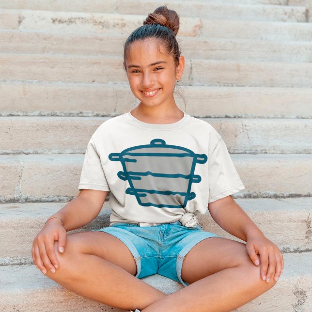 Pote T-Shirt cinza (Criador carregado)