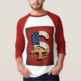 Potência da libra: Sinal de Dólar Bitten T-Shirt
