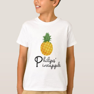 Potência do abacaxi: Trendy and Unique 'P' t-shirt