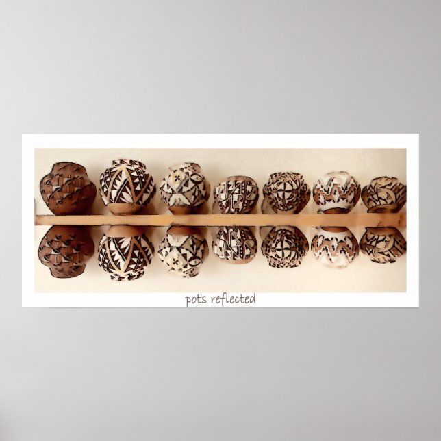 Potes Refletidos, poster (Frente)