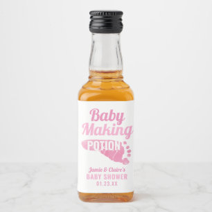 Potionzinha para Fazer Bebê Pegada Rosa no Chuveir