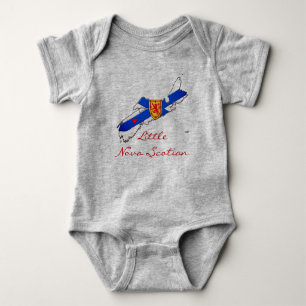 Pouca camisa do bebê de Scotian Nova Escócia da