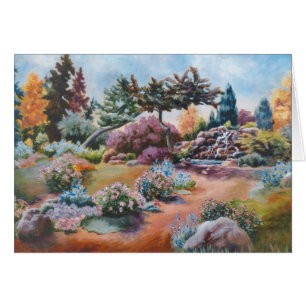 Pouco cartão vazio de Eden