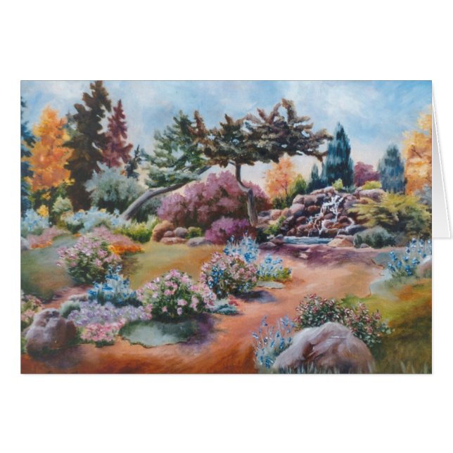 Pouco cartão vazio de Eden (Frente Horizontal)