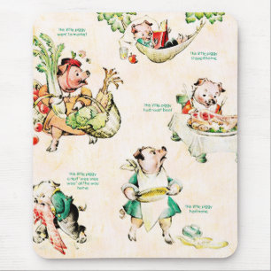 Pouco Piggies Mousepad