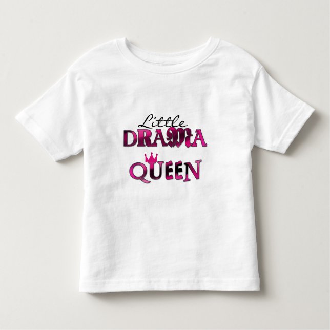 Poucos t-shirt e presentes da rainha do drama (Frente)