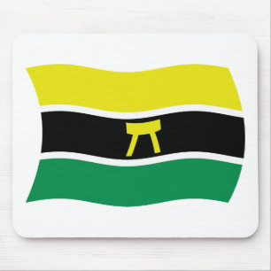 Povo Ashanti Bandeira Mouse Pad