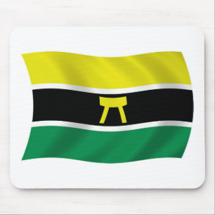 Povo Ashanti Bandeira Mouse Pad