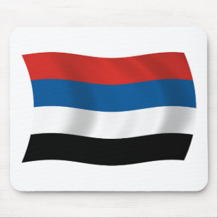 Povos Indígenas da Bandeira da Colômbia Mousepad