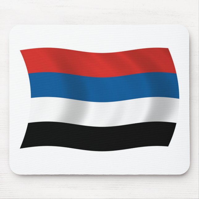 Povos Indígenas da Bandeira da Colômbia Mousepad (Frente)
