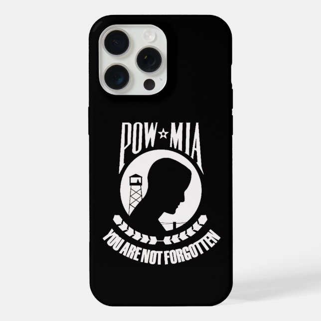 POW MIA iPhone 15 pro max (Verso)