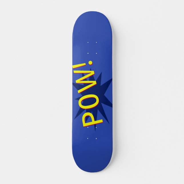 Pow Skateboard (Frente)