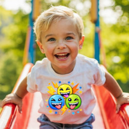 Power Pals™ Emoji Squad Toddler T-Shirt – Cute Pla