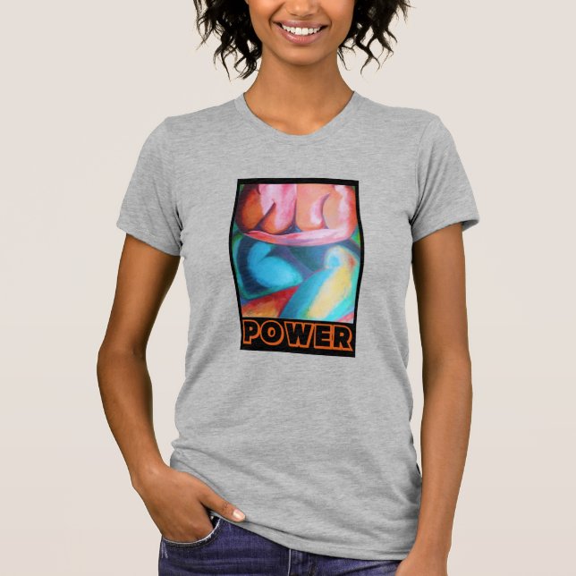 powerful t-shirt (Frente)