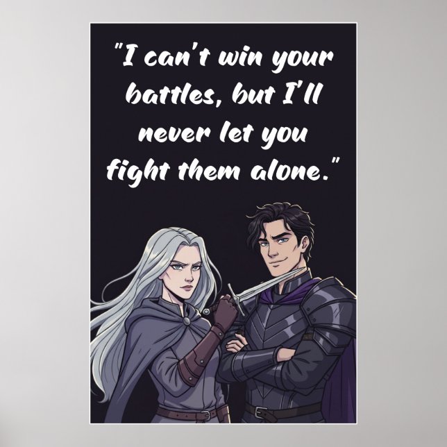 Powerless Quote Poster (Frente)