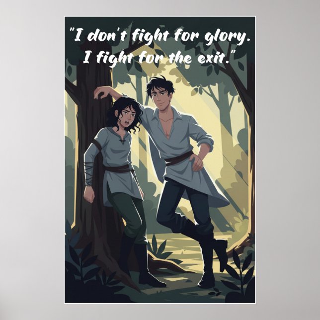 Powerless Quote Poster (Frente)