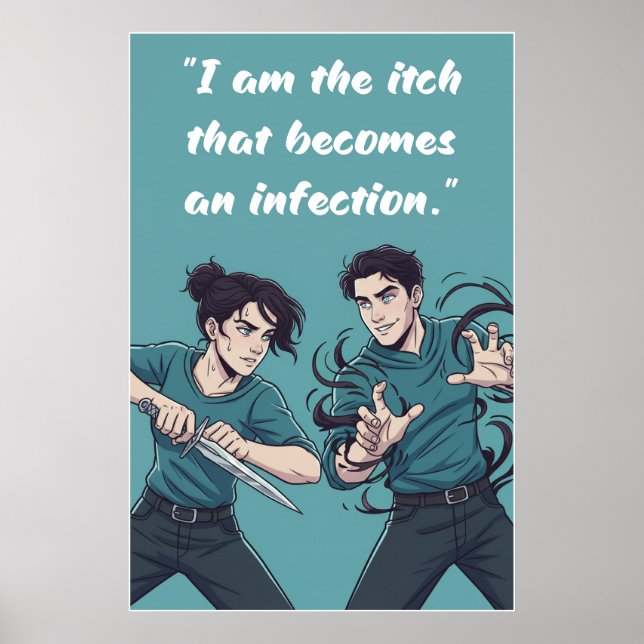 Powerless Quote Poster (Frente)