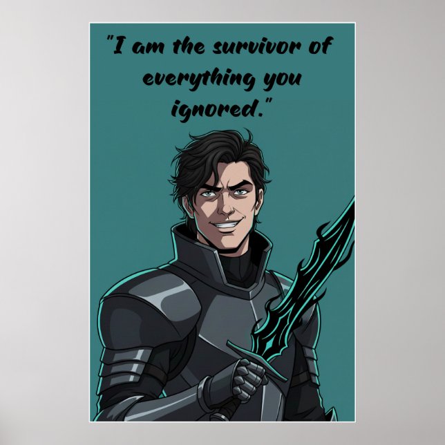 Powerless Quote Poster (Frente)