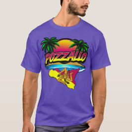 Pozzallo Sicilia Sunset com T-Shirt Palms