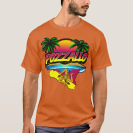 Pozzallo Sicilia Sunset com T-Shirt Palms