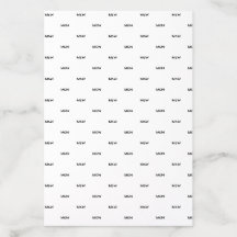 Praça Monograma de Capa de Gravação