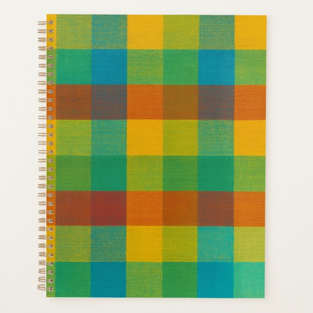 Praças Sunset - Planejador Diário com Verificação  (Frente)