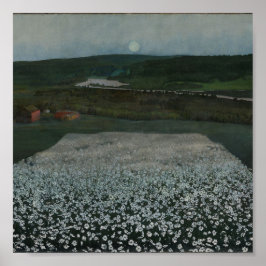 Prado de Flores no Norte - Impressão de Arte Fina
