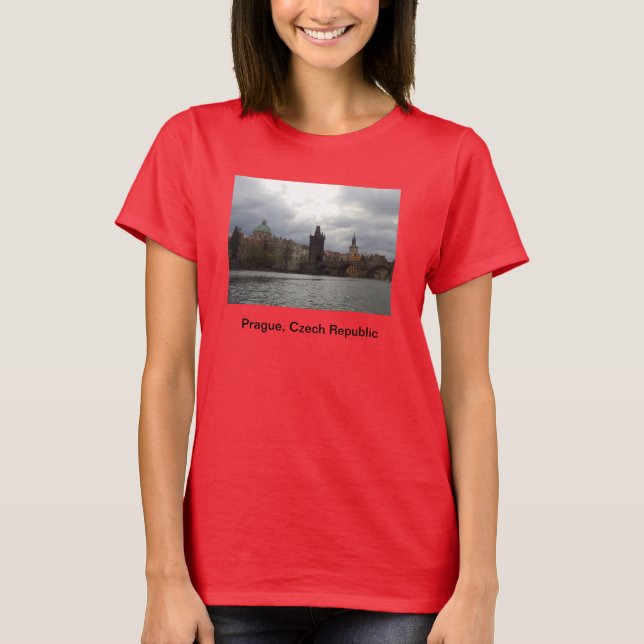 Praga Camiseta (Frente)