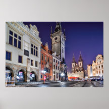 Praga Old Town Square, Poster de Torre de Relógio