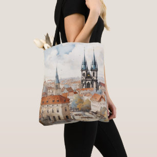 Praga personalizada de tote tote com Impressão
