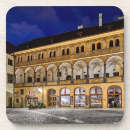 Prague Cidade Velha Ungelt Noite Porta-copos de Pl